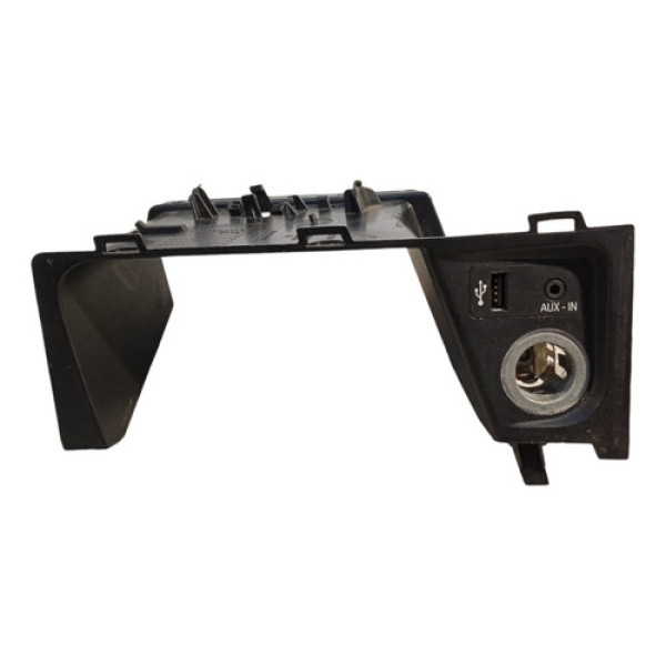Moldura Tomada 12v Usb Auxiliar Bmw X1 N46 2.0 Asp 2012 