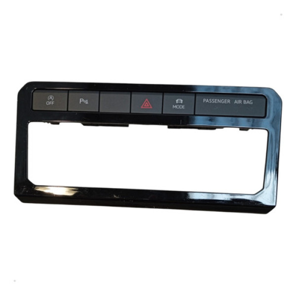 Moldura Central Comando Botão Alerta Vw T Cross 1.0t 2020