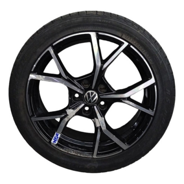 Roda Pneu Meia Vida Volkswagen Jetta Gli 2.0t 2021 Detalhe