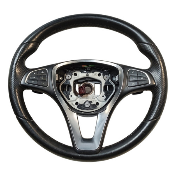 Volante Direção Mercedes C200 2.0t 2015 Gasol Detalhe 