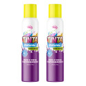 Kit 2 Tinta Spray Amarelo Brasil Para Cabelos Lavável 150ml Amarelo