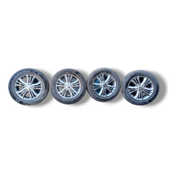 Jogo Roda Pneu Meia Vida Hyundai Ix35 2015 