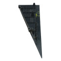 Moldura Externa Traseira Direita Gm Captiva 2009 2010   Traseira Direito Preto