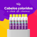 Kit 3 Tinta Spray Amarelo Brasil Para Cabelos Lavável 150ml