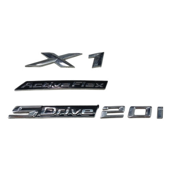 Letreiro Tampa Traseira Bmw X1 2022 2023 