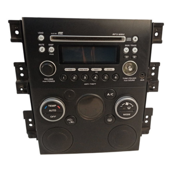 Radio Cd Player Comando Ar Suzuki Grand Vitara 2012 Detalhe