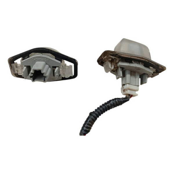 Par Luz Placa Honda Crv Lx 2.0 2010 2011