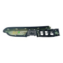 Acabamento Botão Porta Diant Esq Honda Crv Lx 2.0 2010 2011 Preto