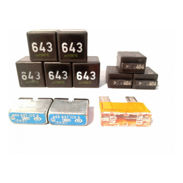 Kit Relé Caixa Fusível Audi A4 2011 2012 2013 2014 2015