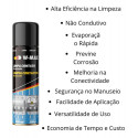 Kit 3 Un. Limpa Contato W-max Wurth Elétrico Automotivo