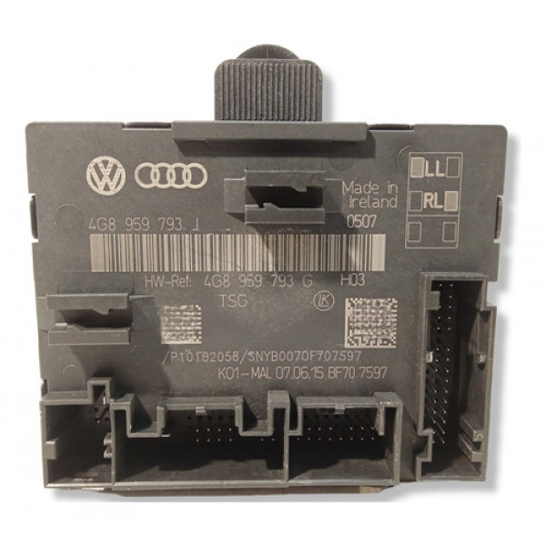 Modulo Porta Dianteira Direita Audi A6 2015 2016 