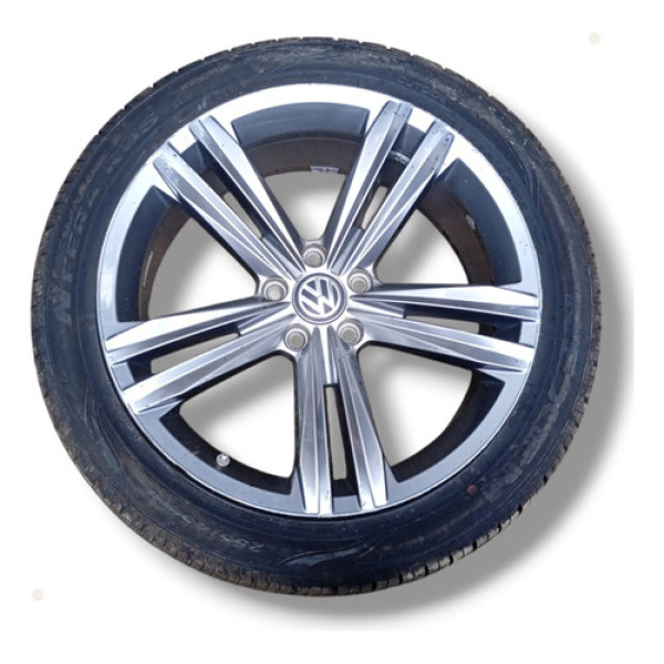 Roda Pneu Bom Volkswagen Tiguan R-line 2019 2020 Detalhe