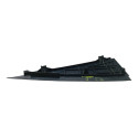 Moldura Externa Traseira Direita Gm Captiva 2009 2010   Traseira Direito Preto
