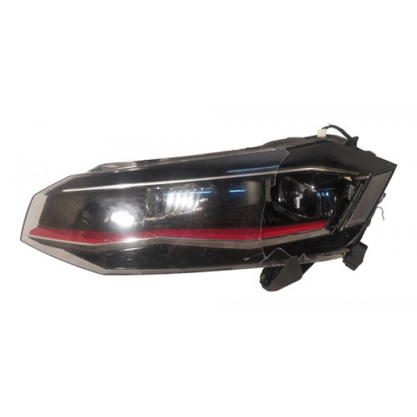 Farol Esquerdo Vw Virtus 2019 2020 2021 Retirada Peças  