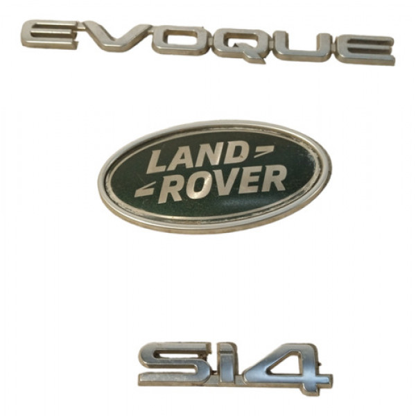 Emblema Tampa Traseira Land Rover Evoque 2013 2014