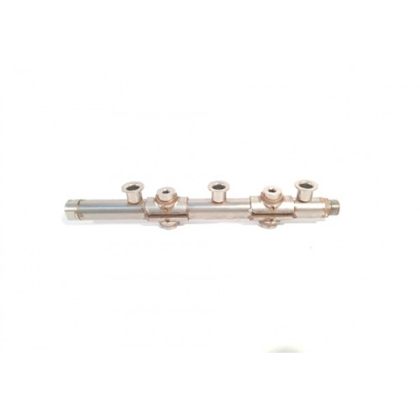 Flauta Bico Injetor Sem Bico Volkswagen Virtus 1.0 Flex 2020