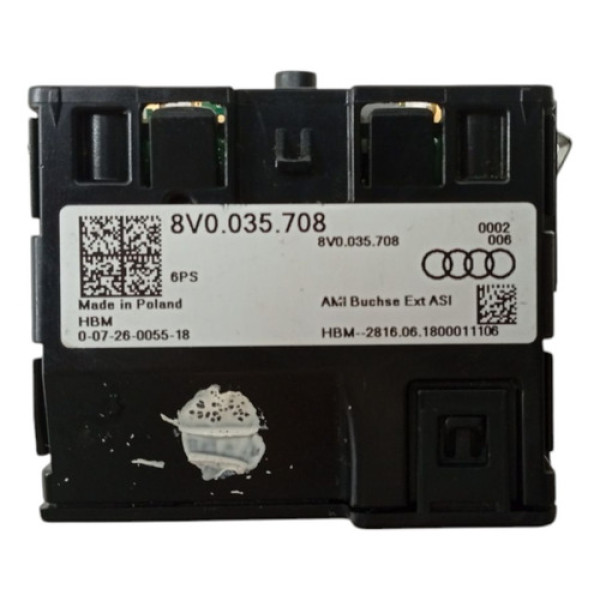 Entrada Usb Auxiliar Audi A3 2017 2018 2019 