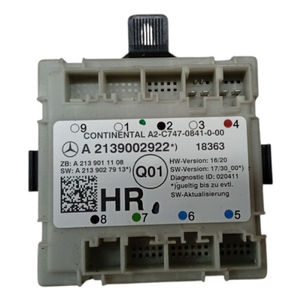 Módulo Porta Tras Dir Mercedes C180 C200 2020 2021 2022