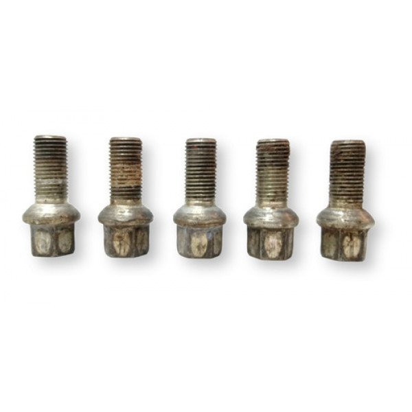 Kit 5 Parafusos Roda Audi A4 2016 2017 2018 2019 