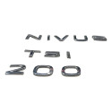 Letreiro Tampa Traseira Volkswagen Nivus 2022 2023