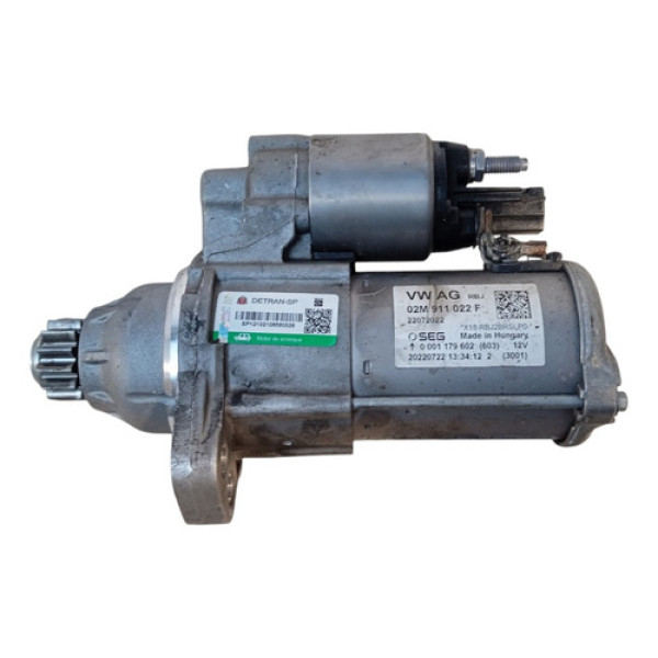Motor Arranque Volkswagen T-cross 1.0t 2020 Flex 
