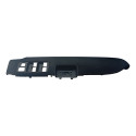 Acabamento Botão Porta Diant Esq Honda Crv Lx 2.0 2010 2011 Preto