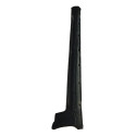 Spoiler Lateral Esquerda Chevrolet Captiva 2009 2010  Preto