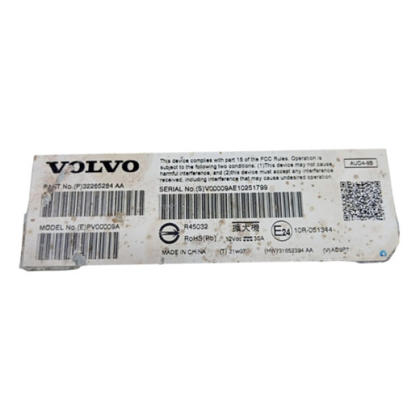Módulo Amplificador Som Volvo Xc60 T8 2.0t Plug In 2021 2022