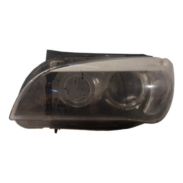 Farol Bmw X1 2011 2012 2013 Xenon Esquerdo Detalhe 